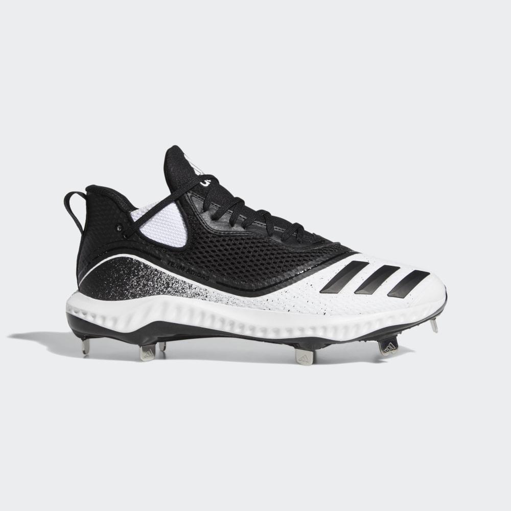 Adidas Men's Icon V Bounce Baseball Cleats White/Black Ireland G28268